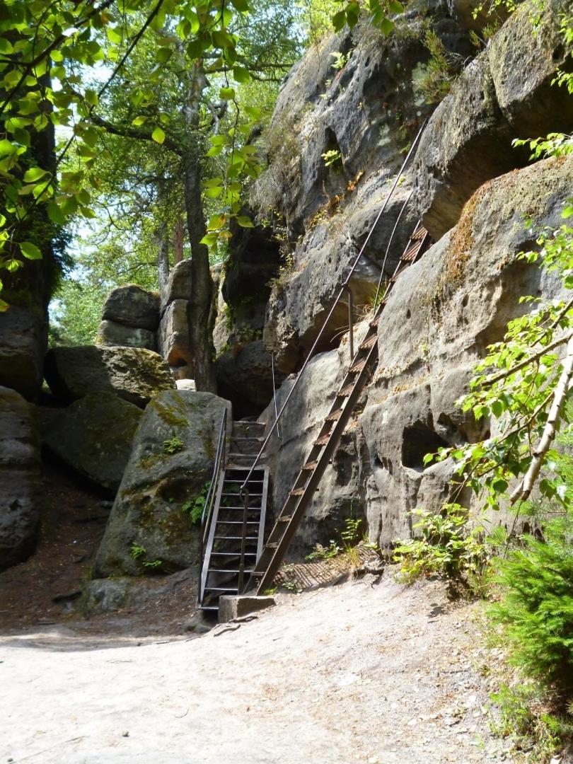 Ferienwohnung 3 Am Hofladen Hellendorf Bad Gottleuba-Berggiesshuebel ภายนอก รูปภาพ