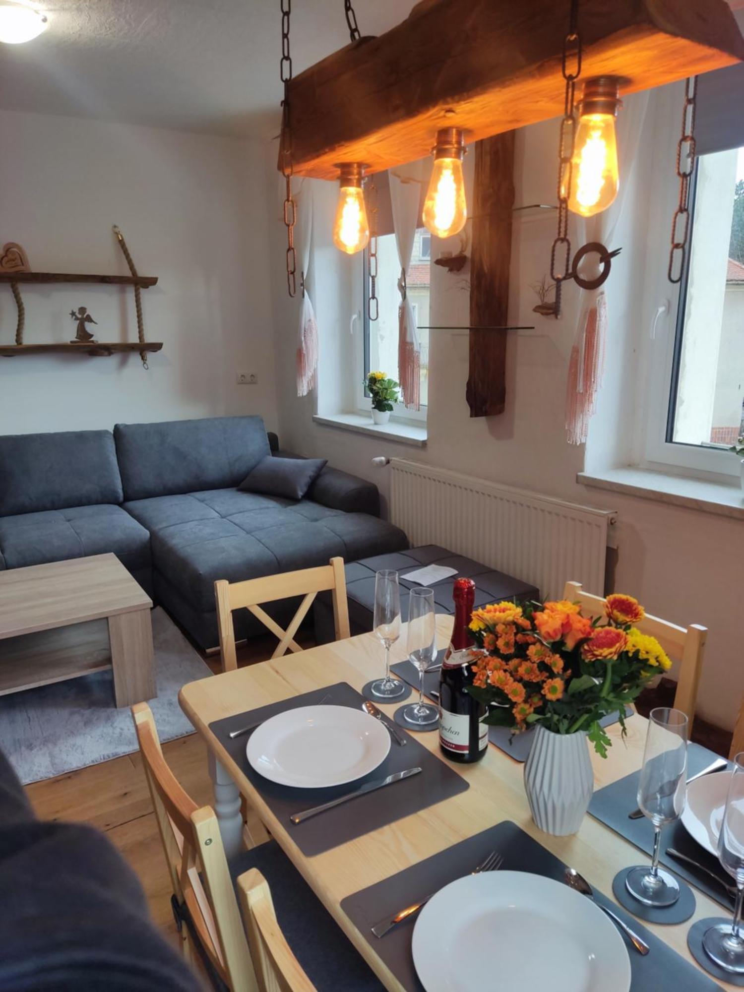 Ferienwohnung 3 Am Hofladen Hellendorf Bad Gottleuba-Berggiesshuebel ภายนอก รูปภาพ